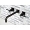 Kingston Brass KS6025DL Wall Mount Tub Faucet, Oil Rubbed Bronze KS6025DL - alternate 4